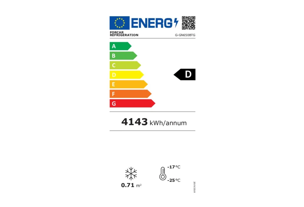 Zamrzovalna Omara FORCAR G-GN650BTG