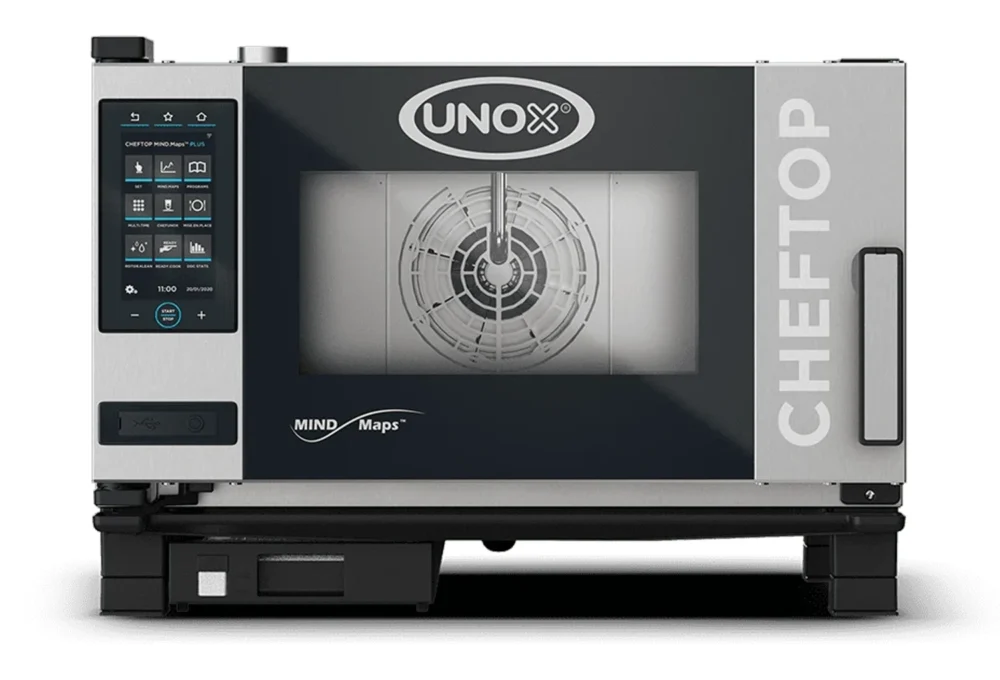 Električna Parno Konvekcijska Pečica 3x GN 1/1 - UNOX CHEFTOP MIND.Maps™ PLUS XEVC-0311-EPRM