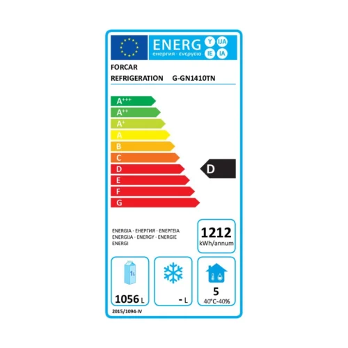 Hladilna Omara FORCAR G-GN1410TN